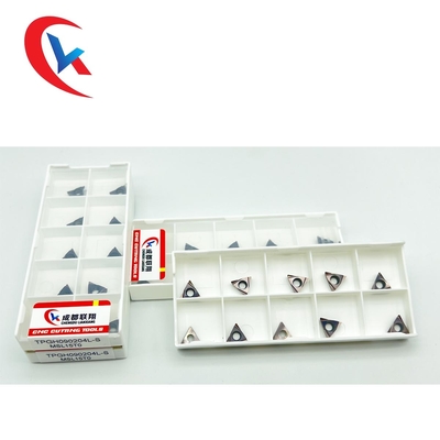 मशीनिंग के लिए TPGH090202L-S 60° कटिंग एज एंगल टंगस्टन कार्बाइड इंसर्ट