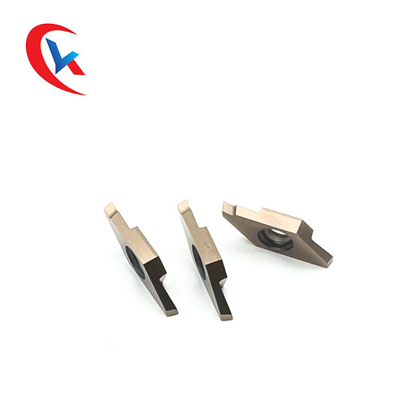 रोटरी लेथ्स स्लॉट के लिए TKF12RL200-S16 चौड़ाई 0.5-2.0mm PVD कोटिंग इंसर्ट